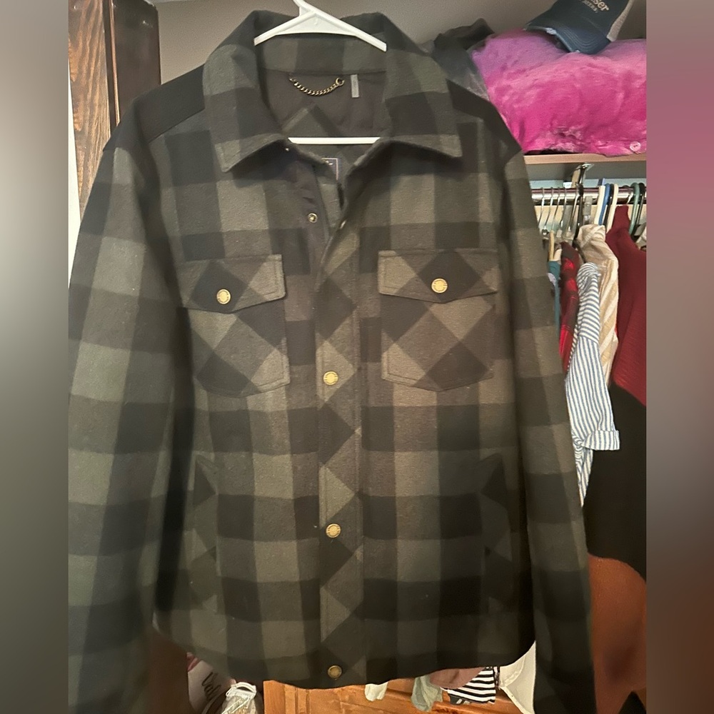 Men’s Pendleton wool coat